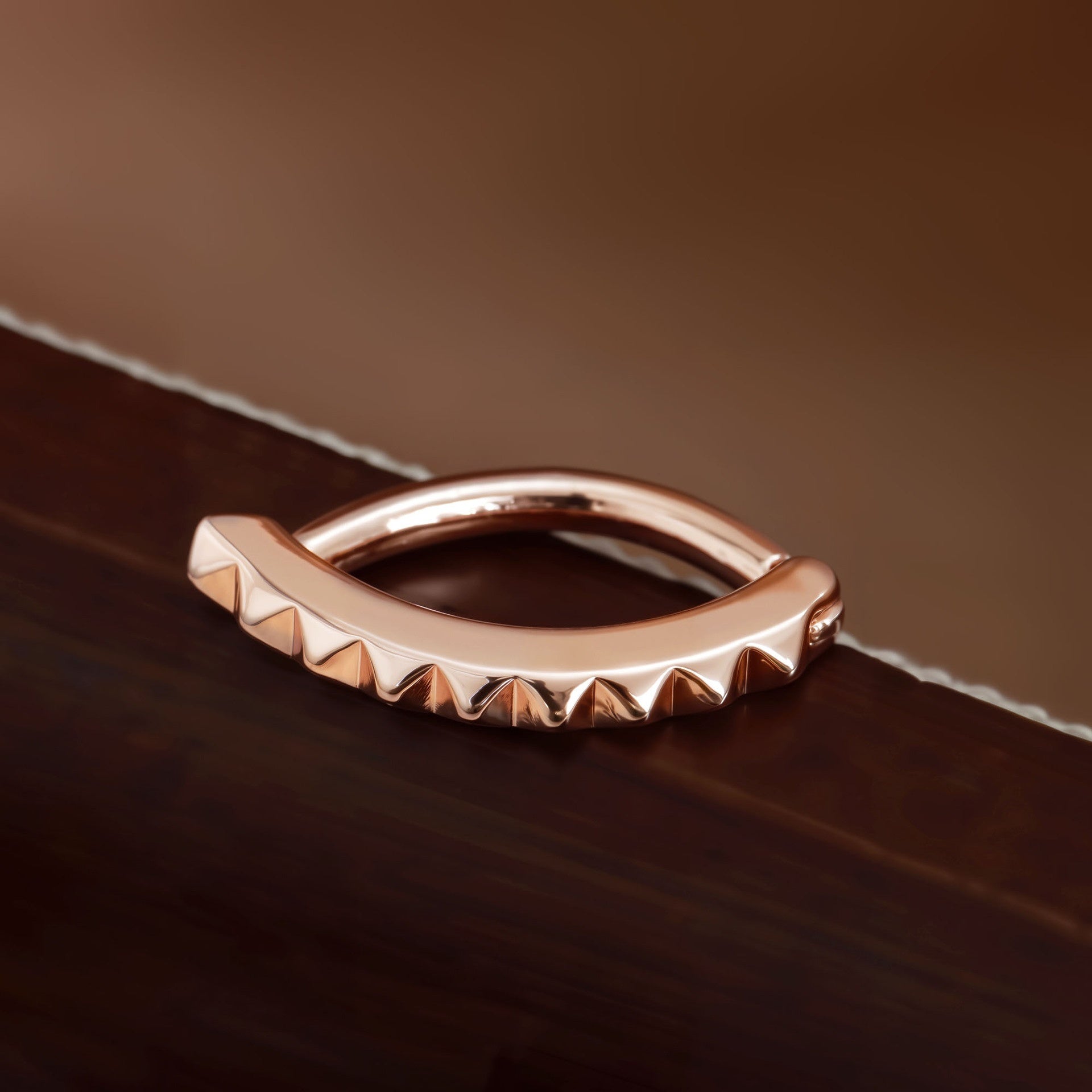 Unique Niche Copper Navel Jewelry With Zirconia Stones