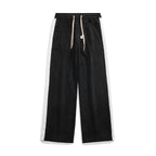 Side Stripes Corduroy Casual Pants Men