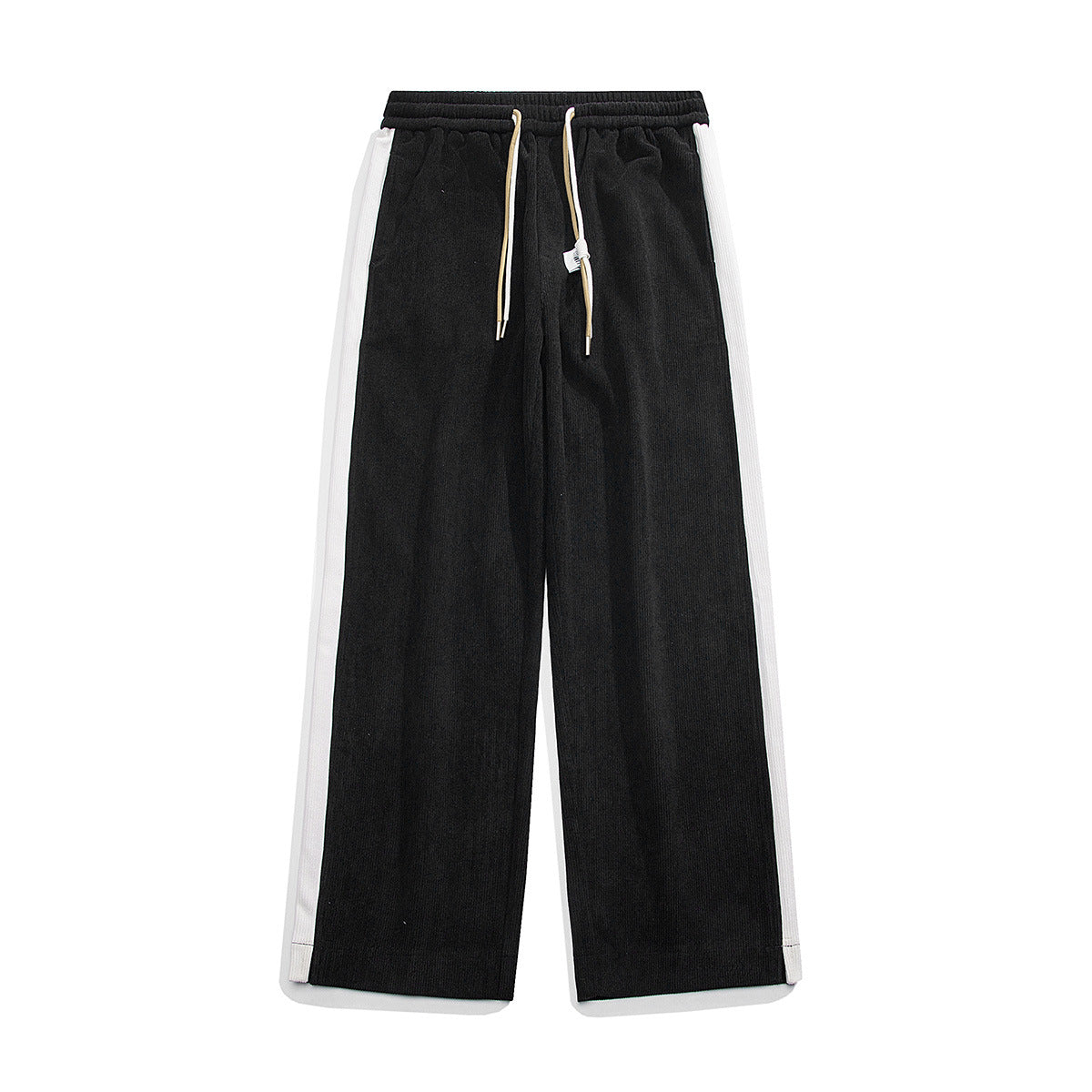 Side Stripes Corduroy Casual Pants Men