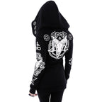 Women's Letter Print Long-sleeved Sweatshirt Jacket