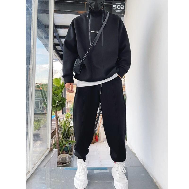 Add Velvet Padded Fashion Sweater Set