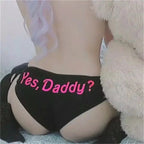 Letter Print Sexy Briefs Sexy Panties