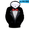 Digital Printed Cashmere Hooded Sweater For Suit
