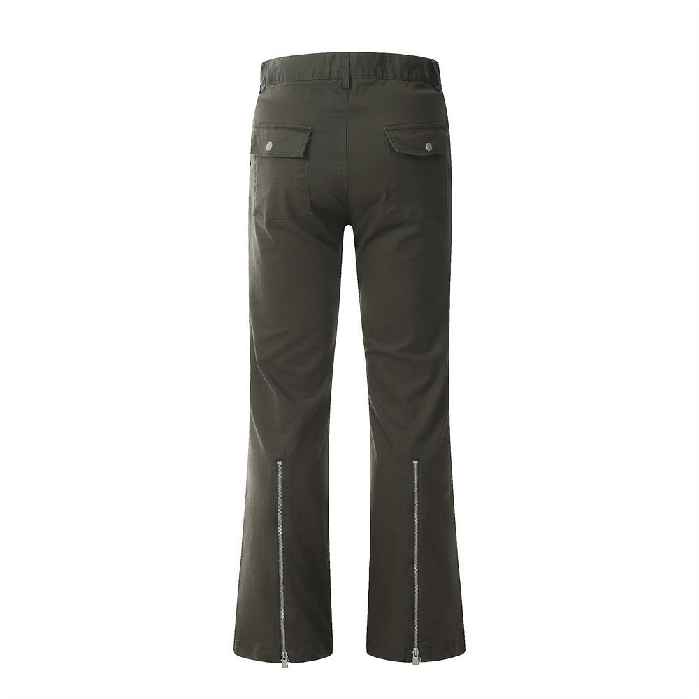 Fashion Slightly Flared Casual Pants Men