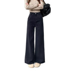 Black High Waisted Wide Leg Jeans