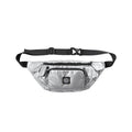 Harajuku Silver Check Chest Bag Men