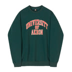 LETTERPRINT PULLOVER THICKENED BASE SHIRT