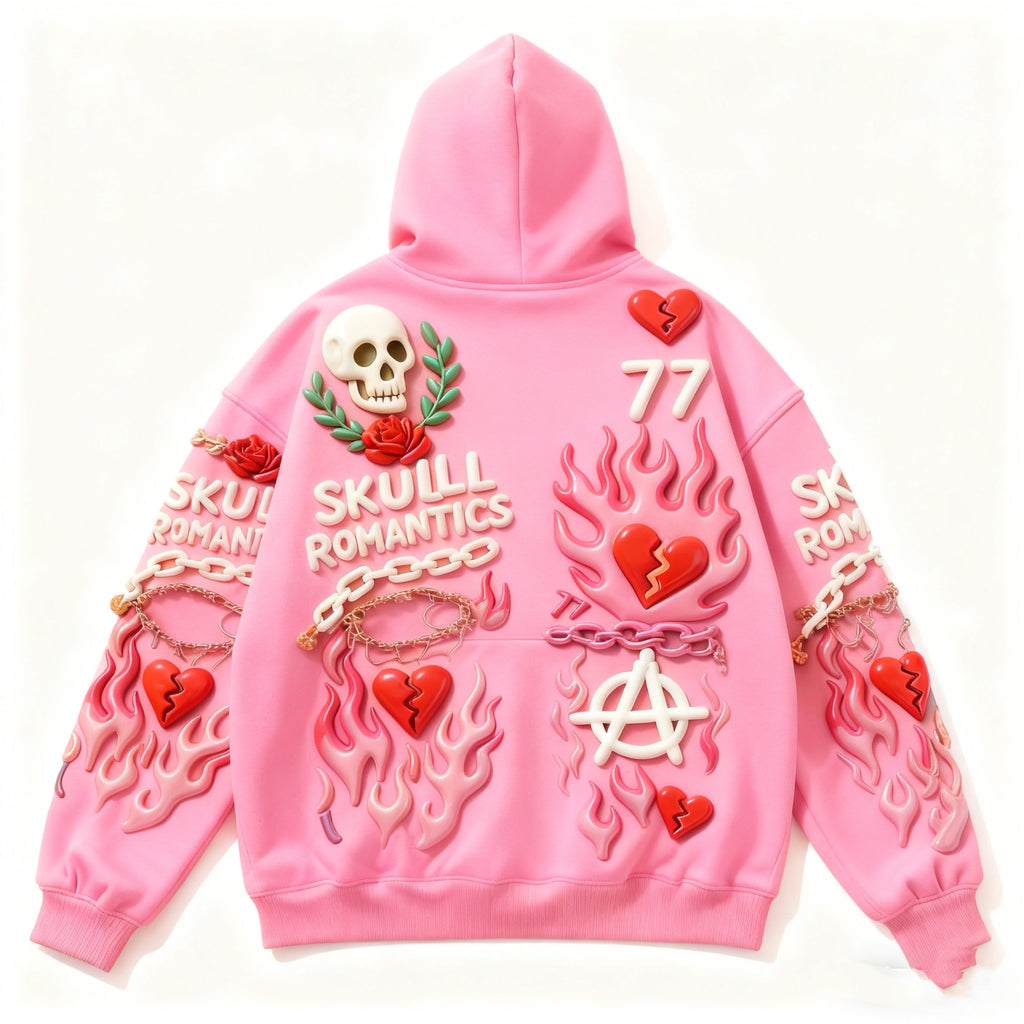 Fashion Casual Printed Polyester Sweater