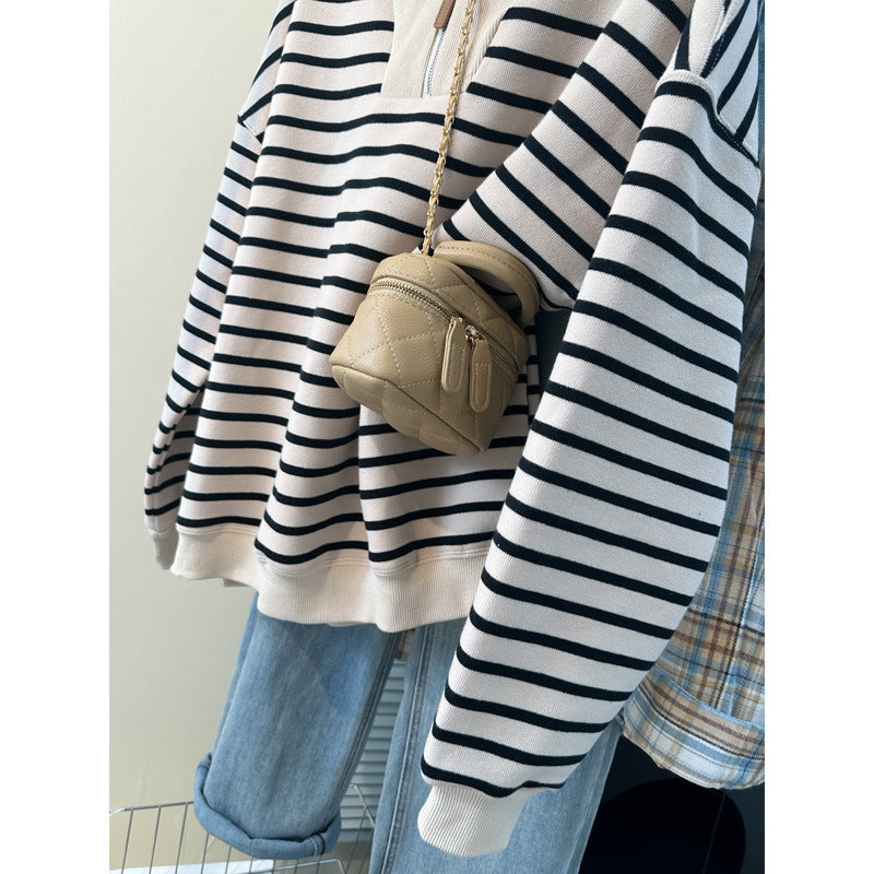 Women's Loose Casual-Style Hoodie Outerwear Top