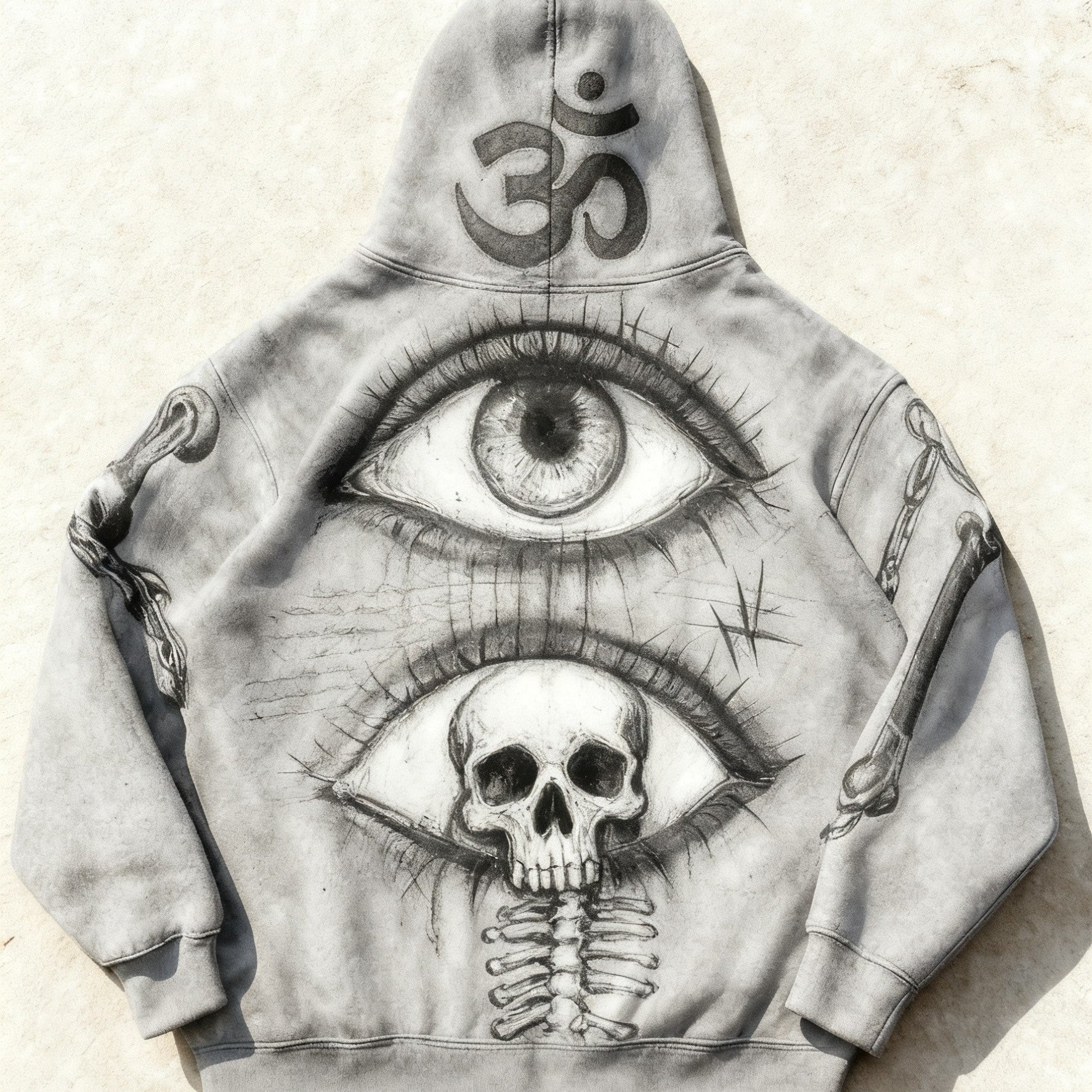 Fashion Casual Printed Polyester Sweater