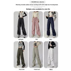 Women's American-style Overalls Pant